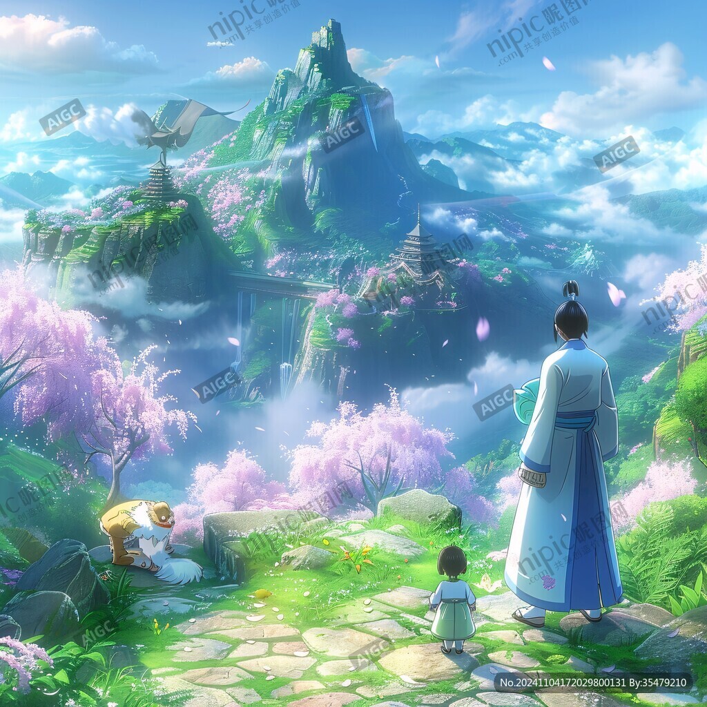 古风人物大场景