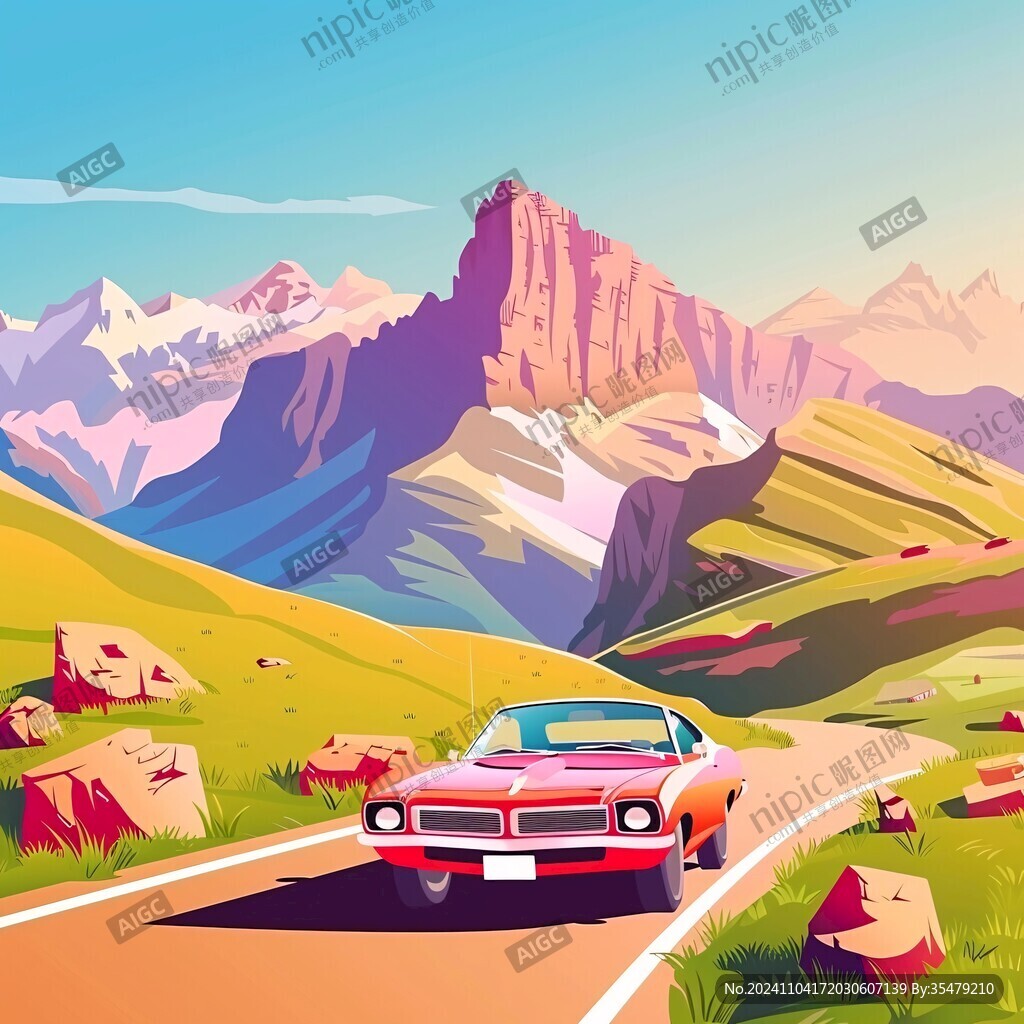 旅行旅游自驾游