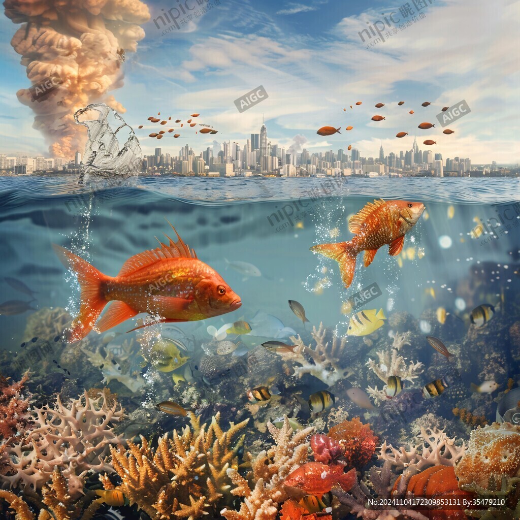 3d展画3d地贴海洋