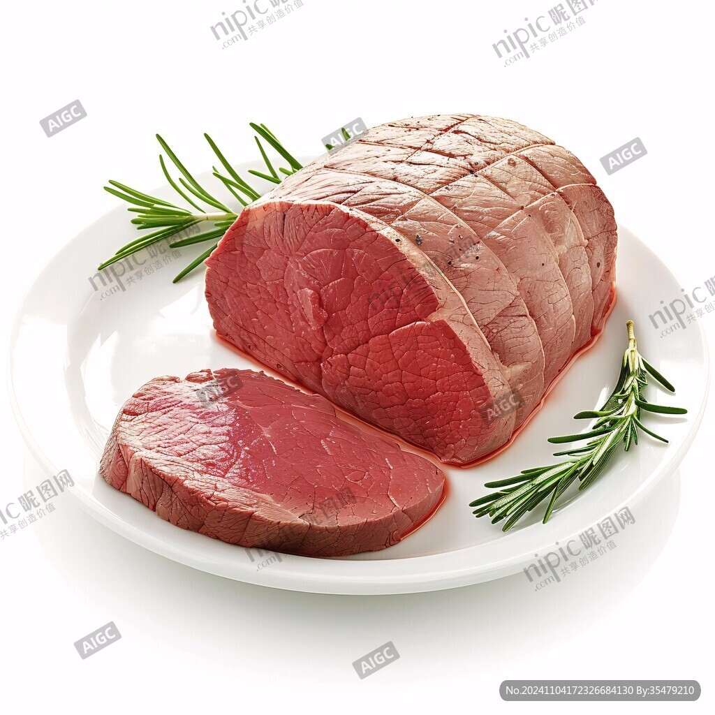 设计抠图牛肉