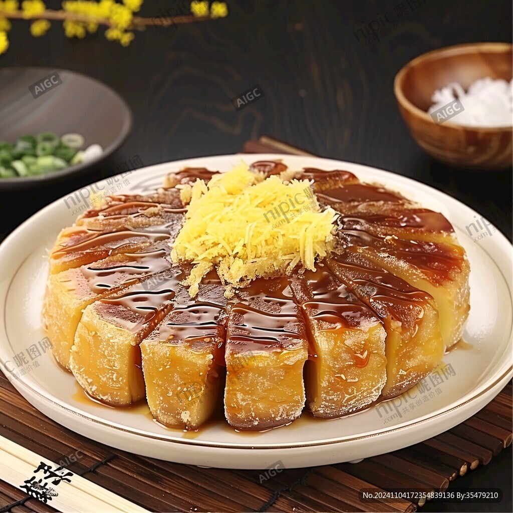扒糕图片