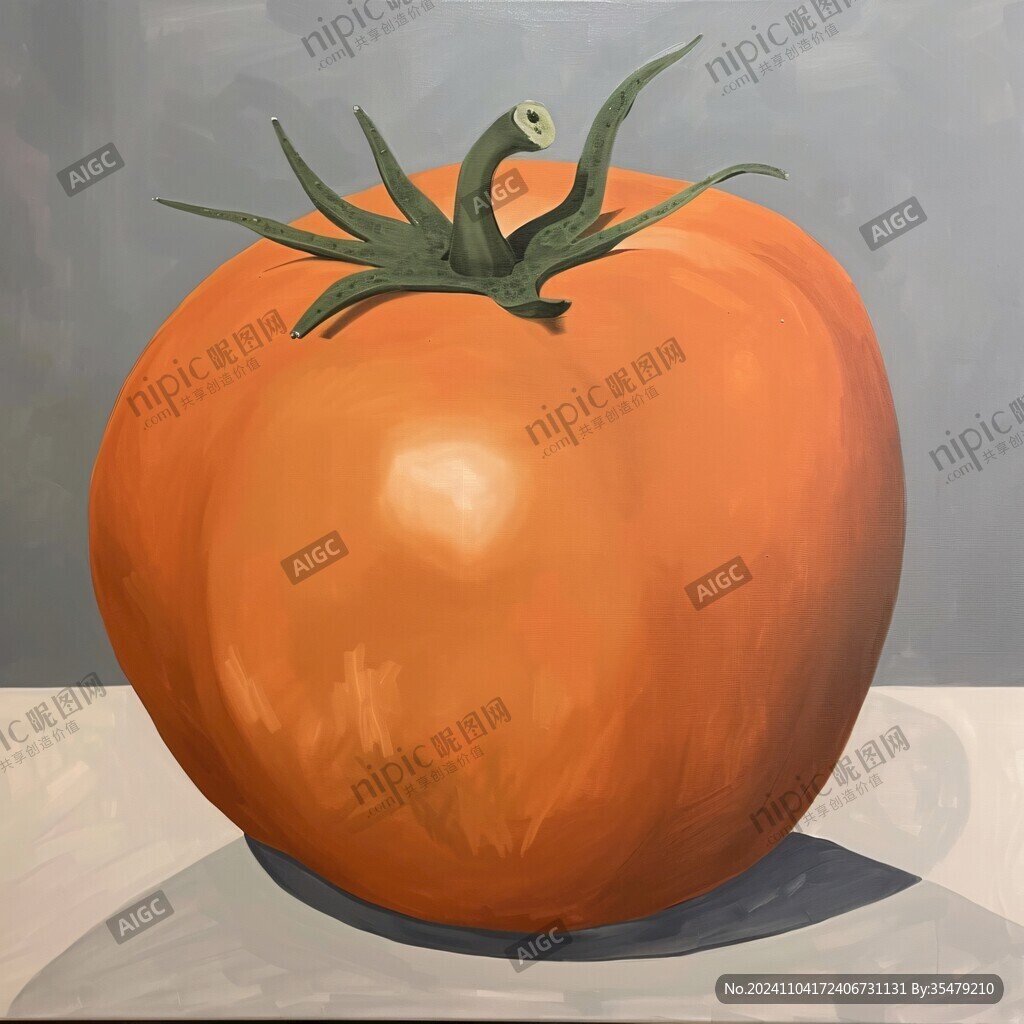 番茄油画