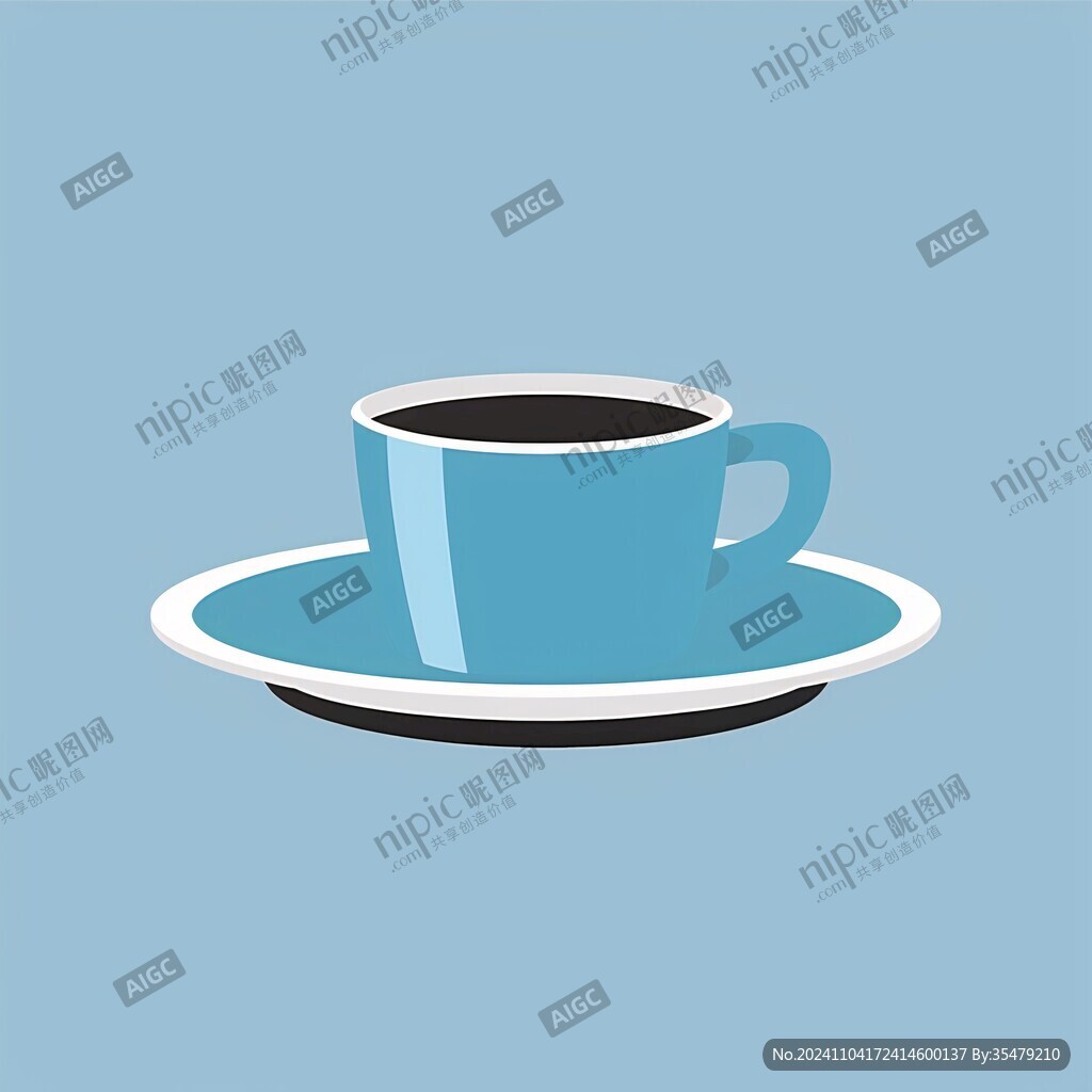 茶杯图标设计