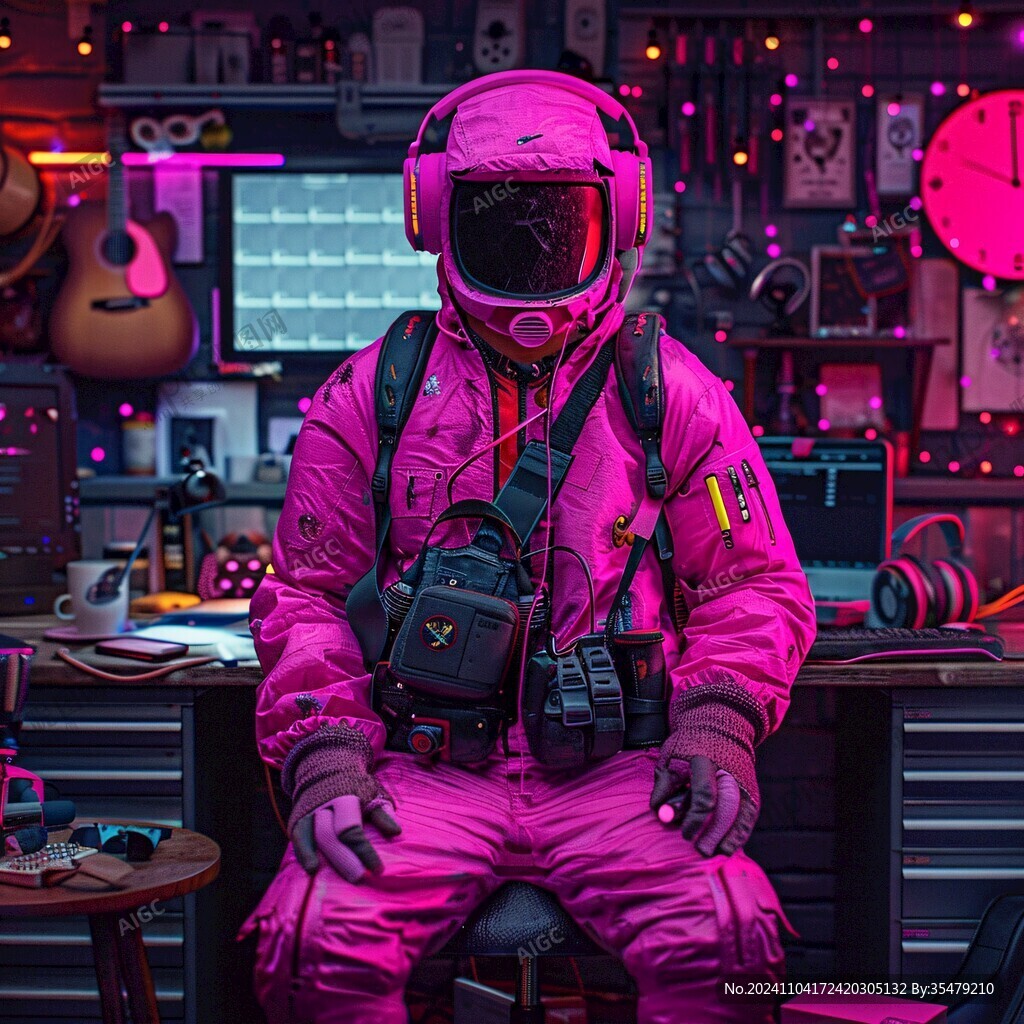 赛博朋克潮流人物