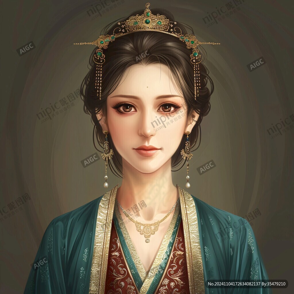 鼠绘古代美女