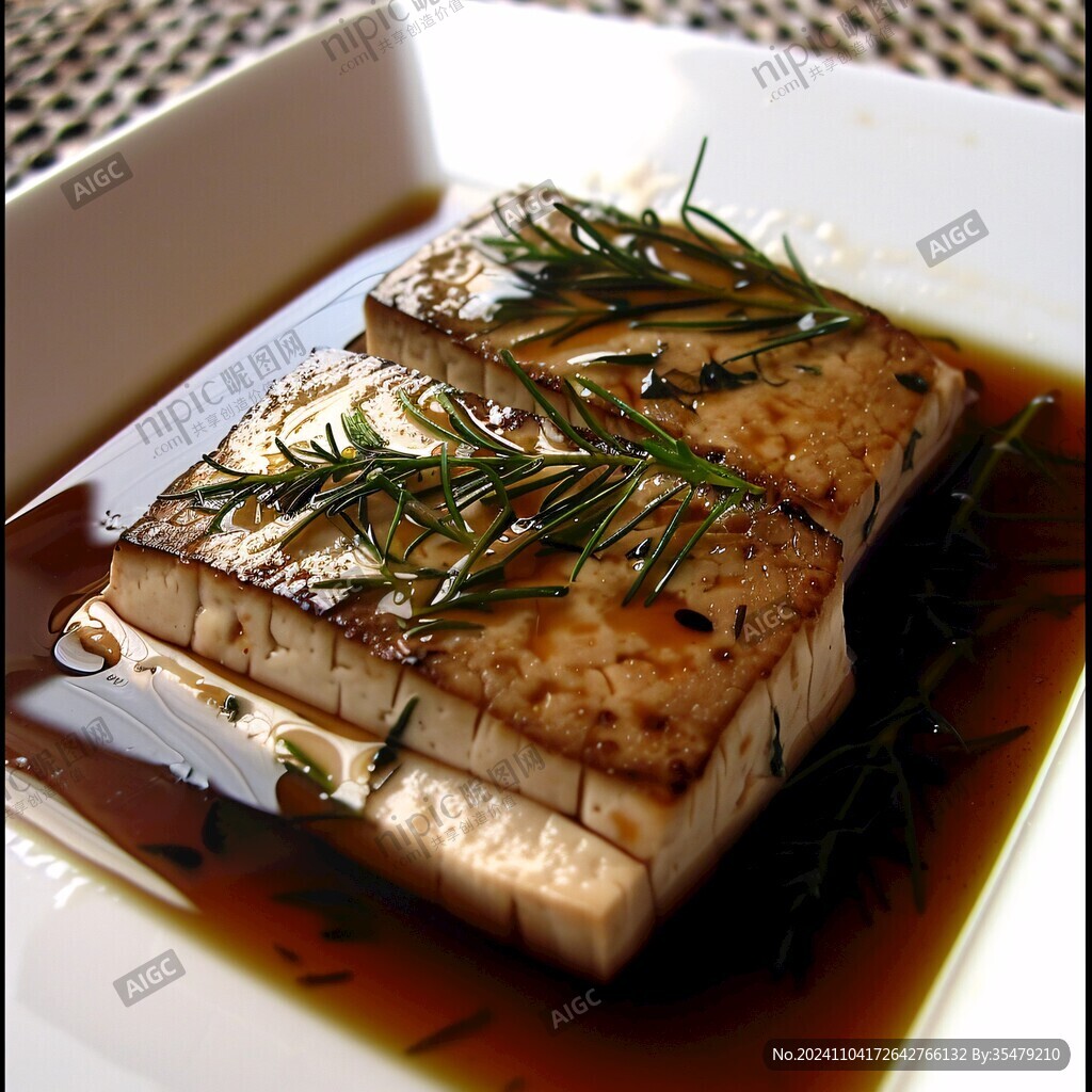 鹅肝酱烤豆腐