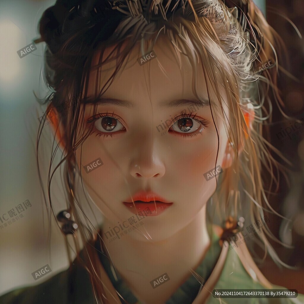 板绘人像
