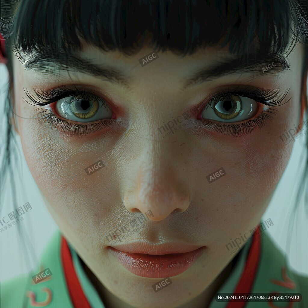 写实人物插画