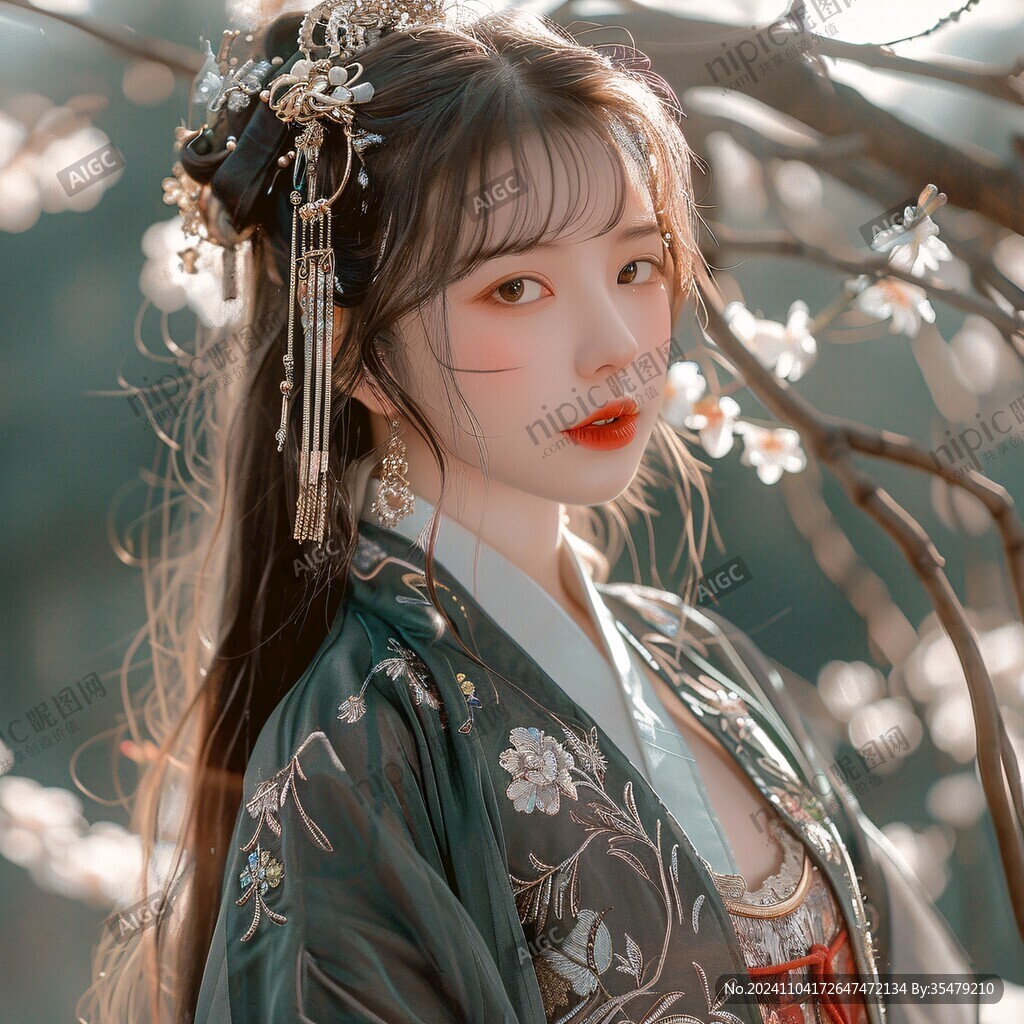 汉服女孩头像