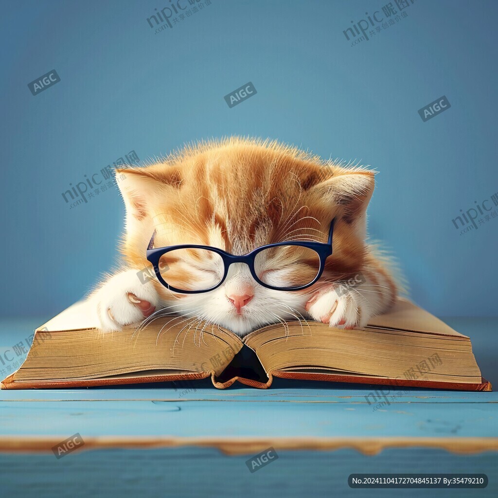 猫咪读书