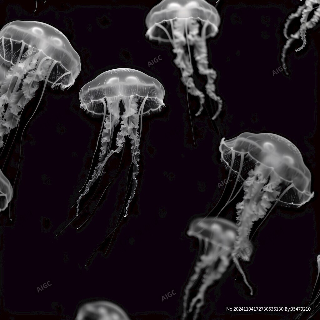 海洋动物水母高清图片