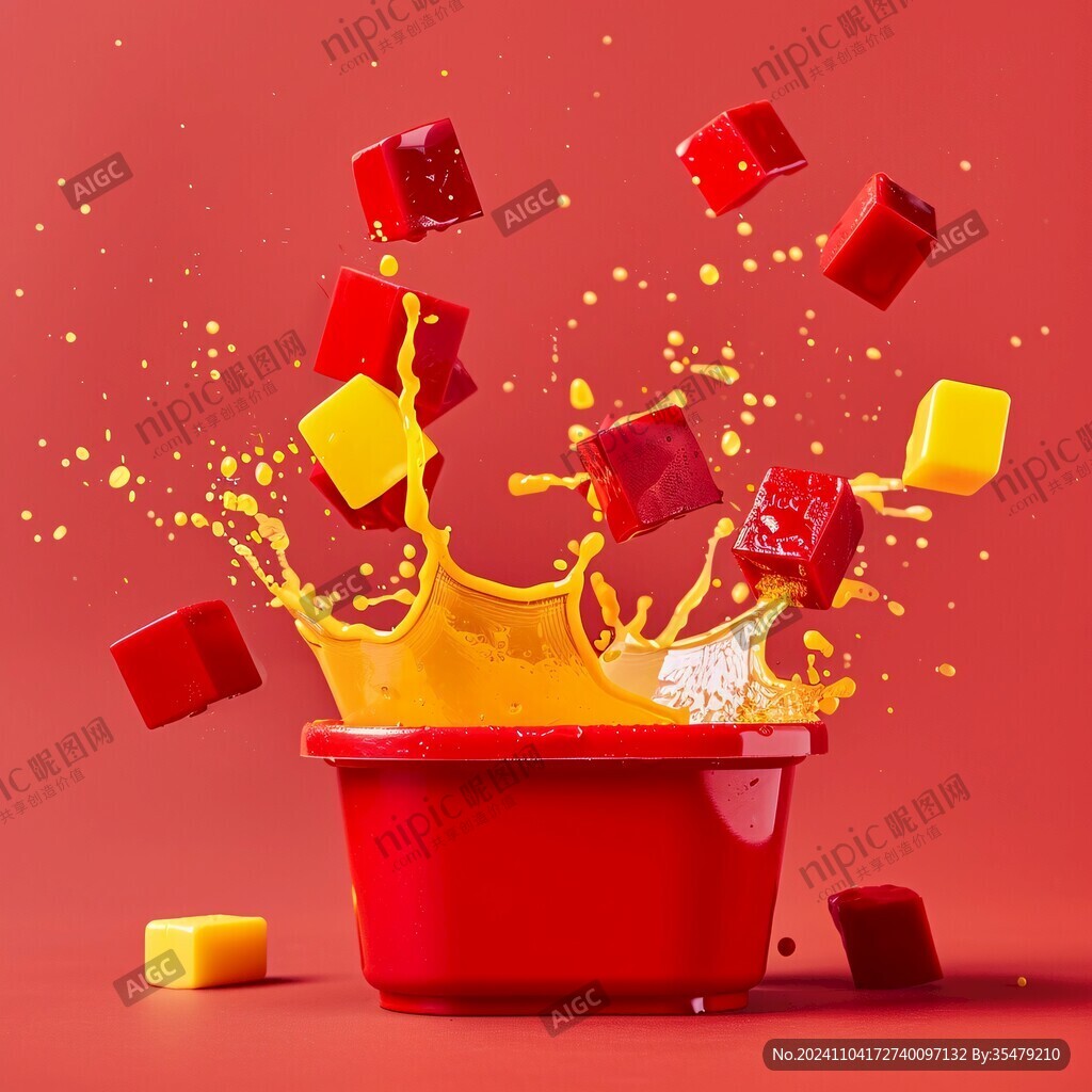 食品类目创意空间合成
