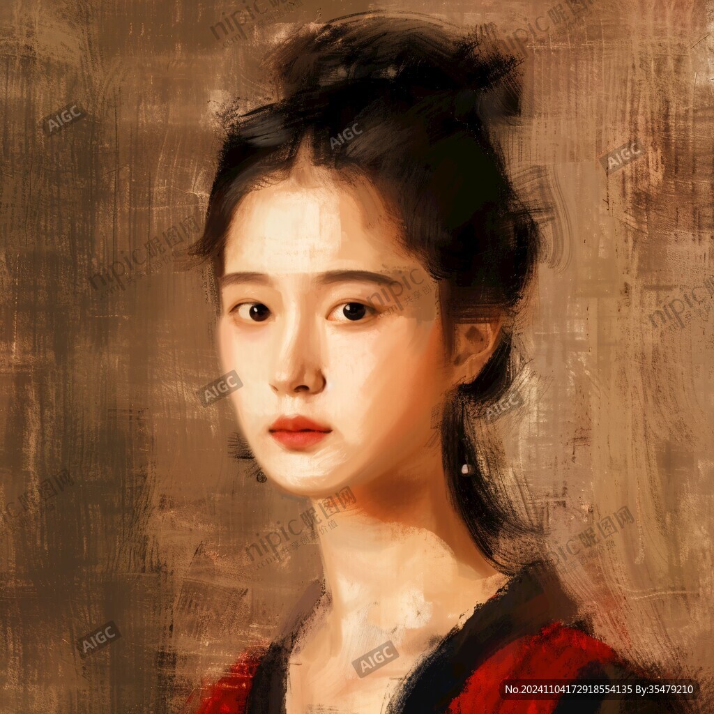 板绘人像