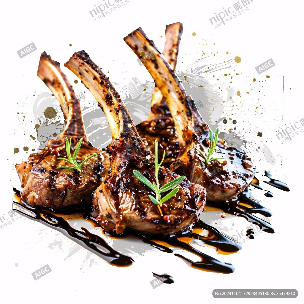 骨头美食素材