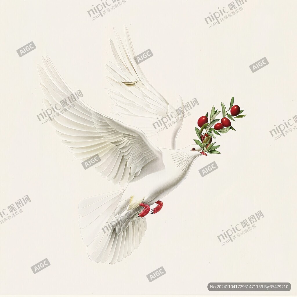 仙鹤插画设计