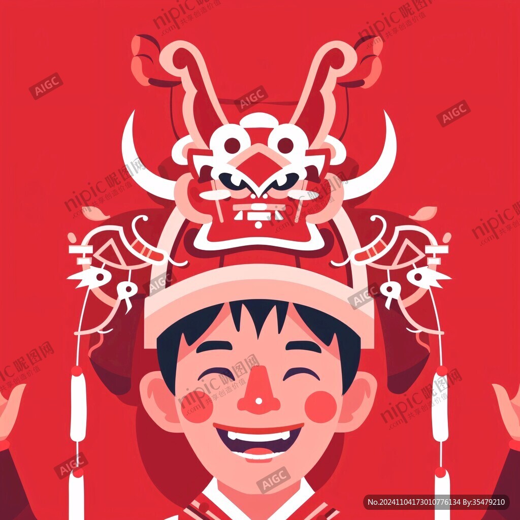 舞龙头像