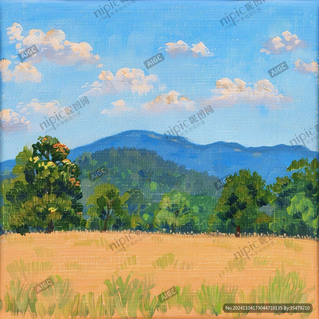 草地原画
