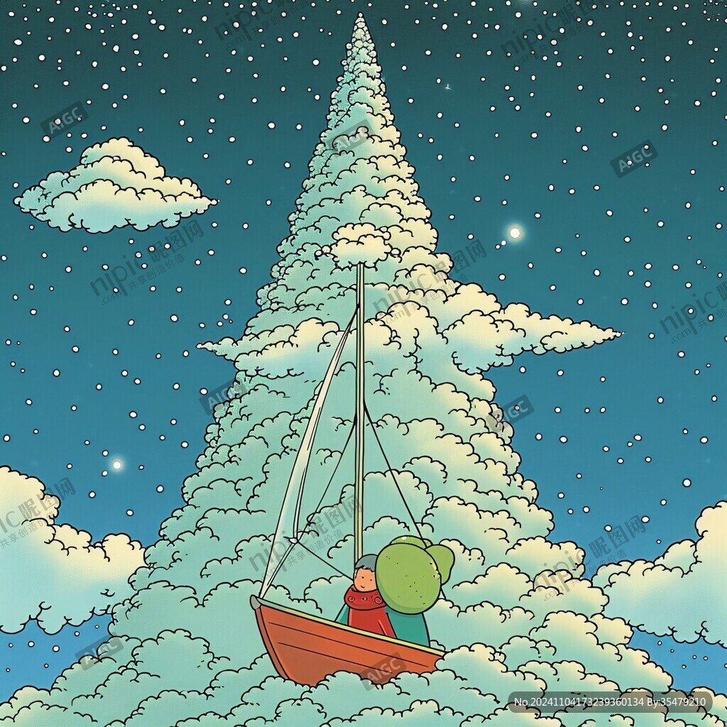 游船杉树
