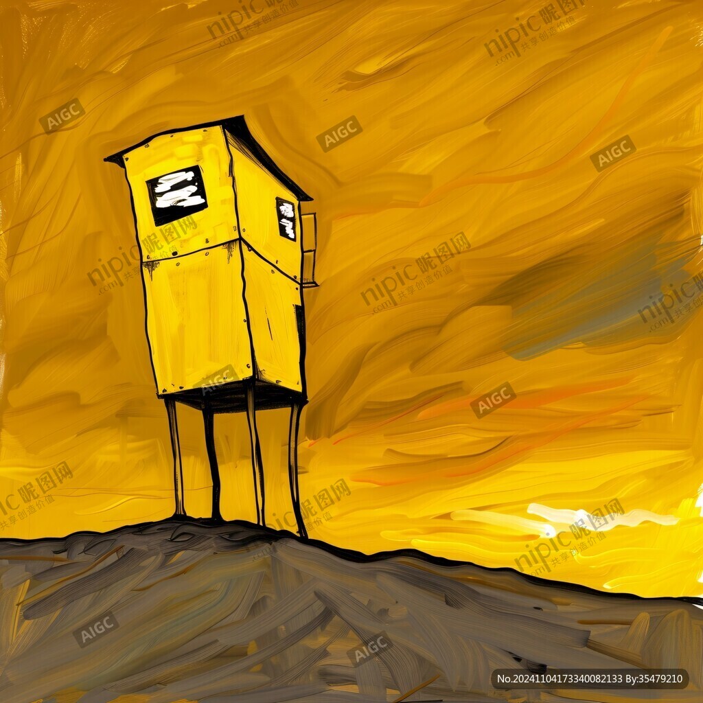 黄色小屋插图