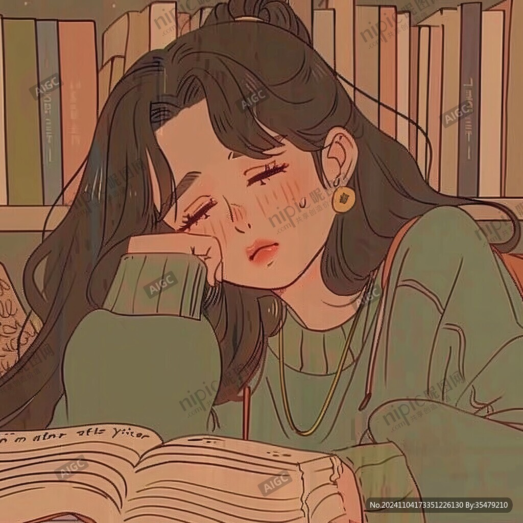 慵懒风简约插画
