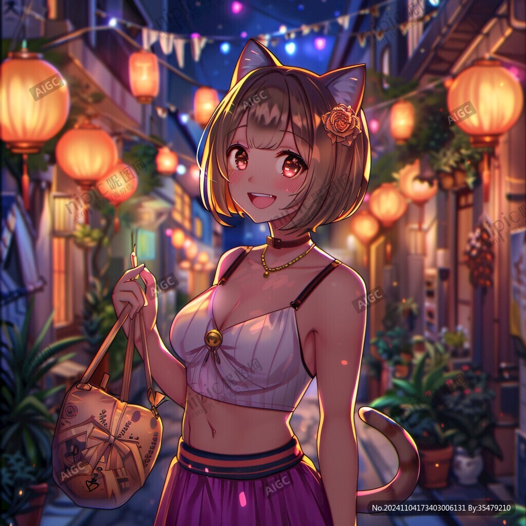 猫咪拟人形象
