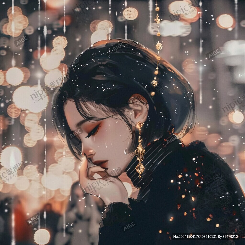 插画人像