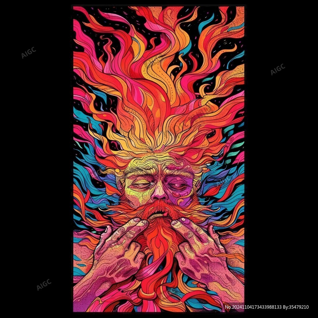 视觉冲击力广告装饰画