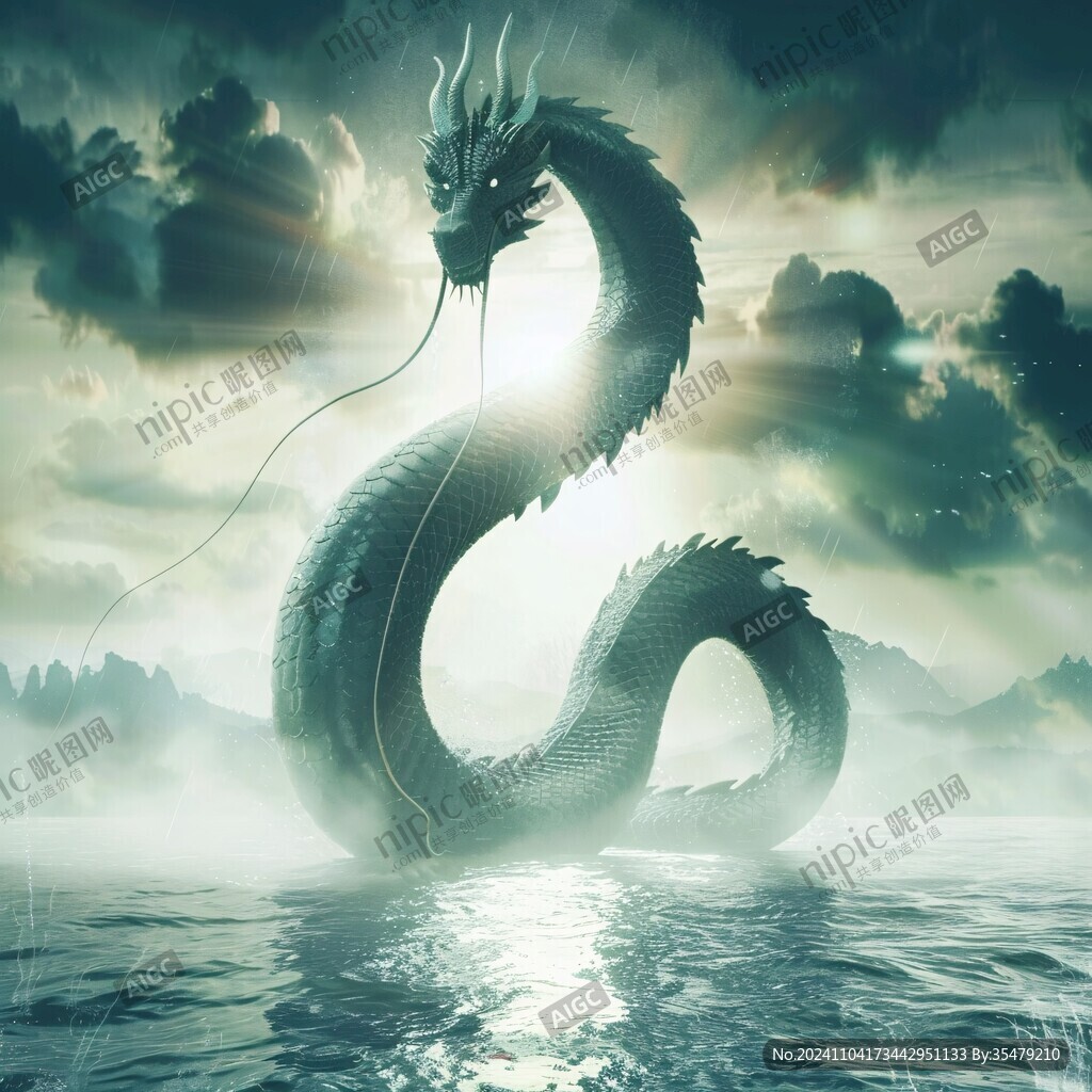 龙吐水壁纸