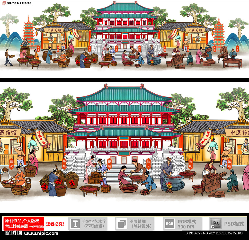 传统中药制作流程
