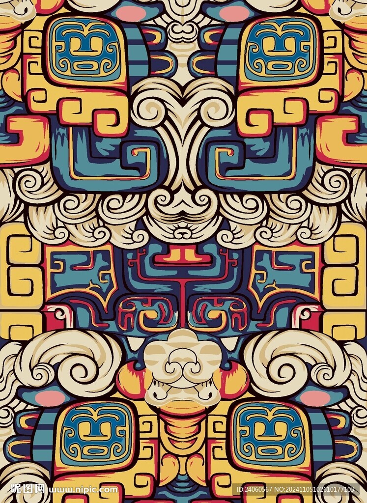 矢量抽象图
