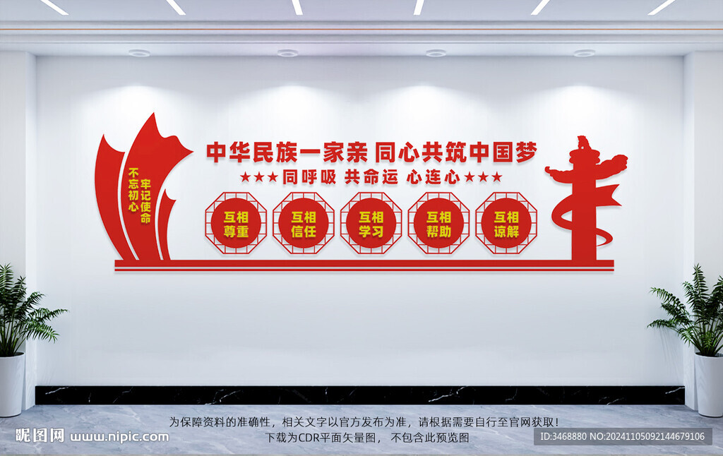 民族团结文化墙
