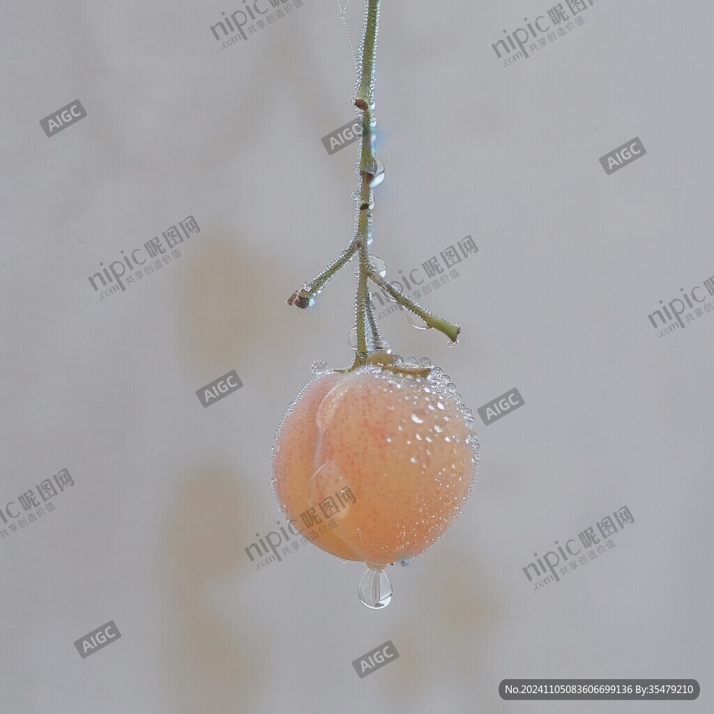 雨后柿子