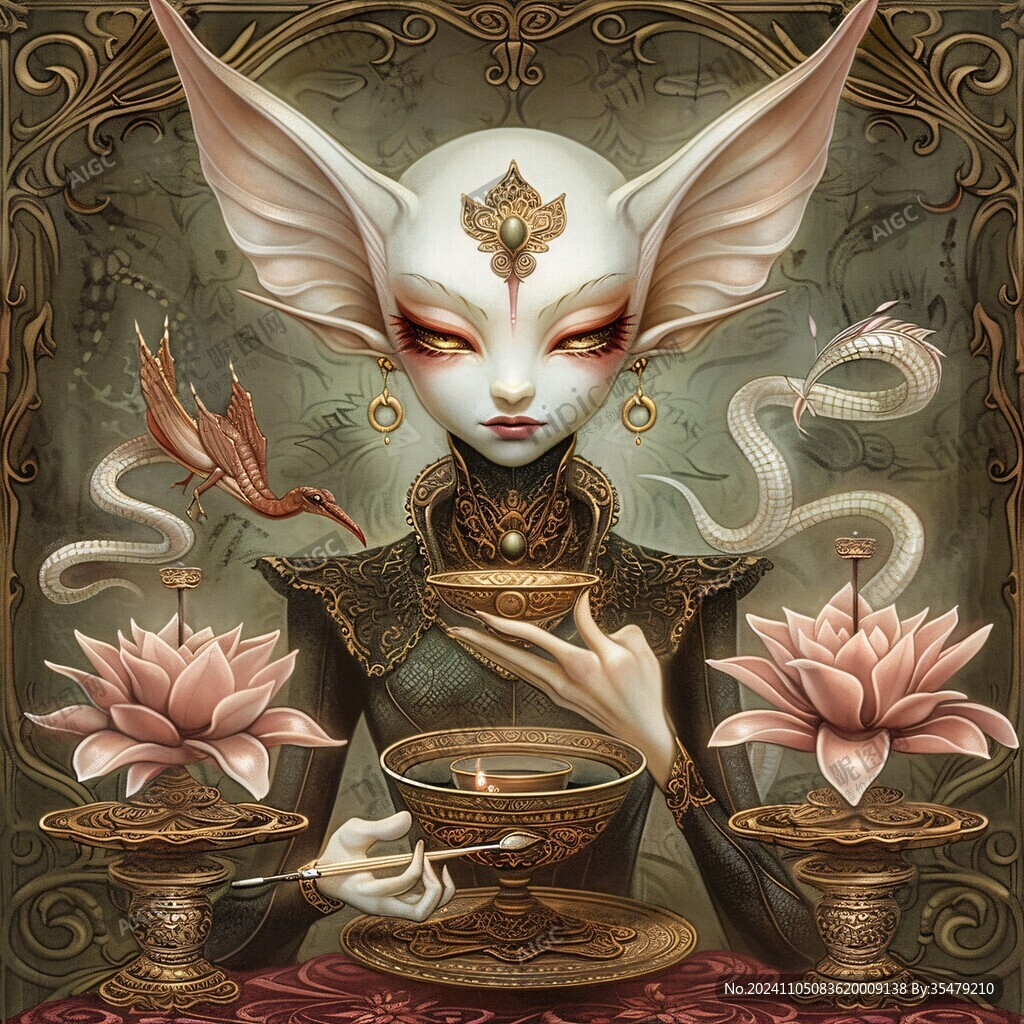 奇幻生物插画