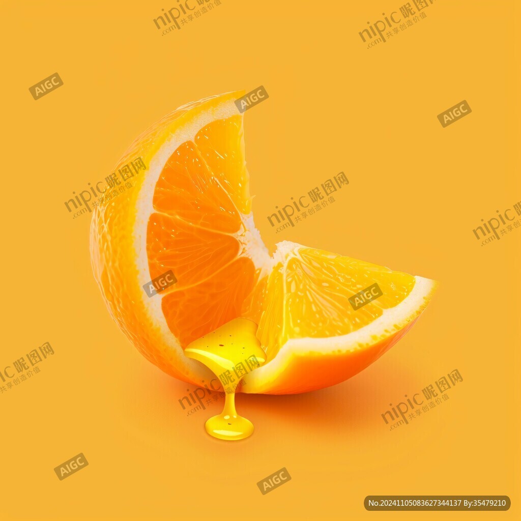 lowpoly橙子