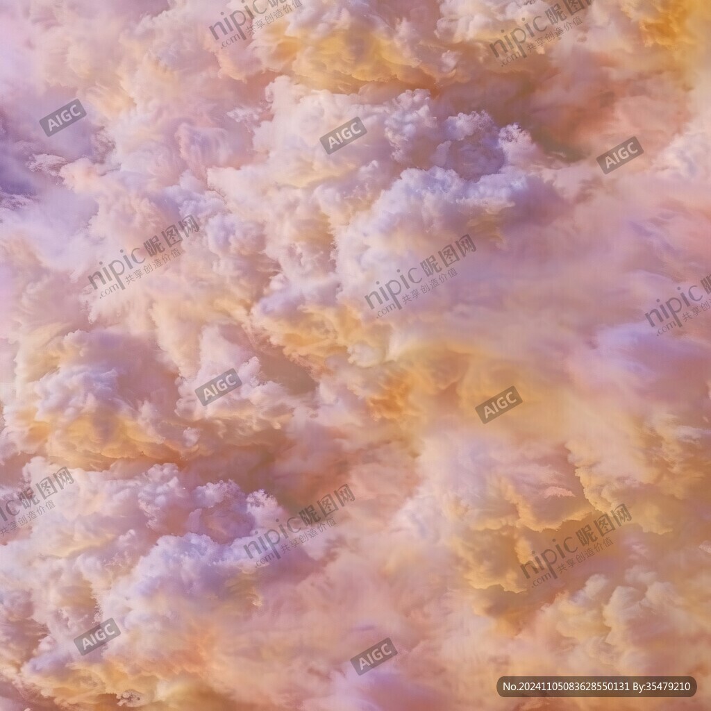 唯美天空云海云彩油