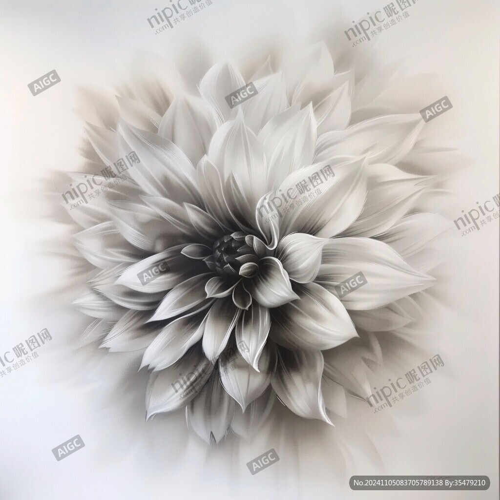 3d立体花装饰画
