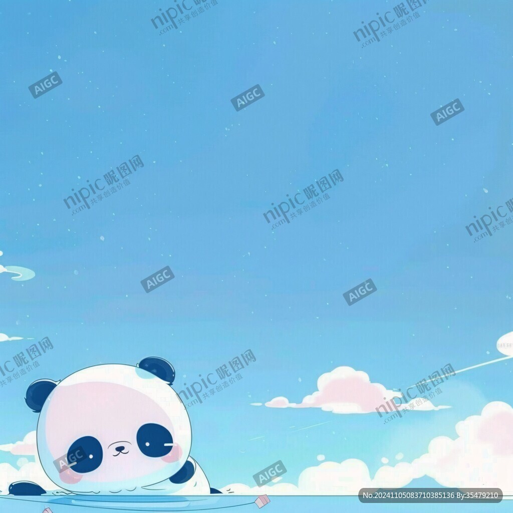卡通熊猫壁纸