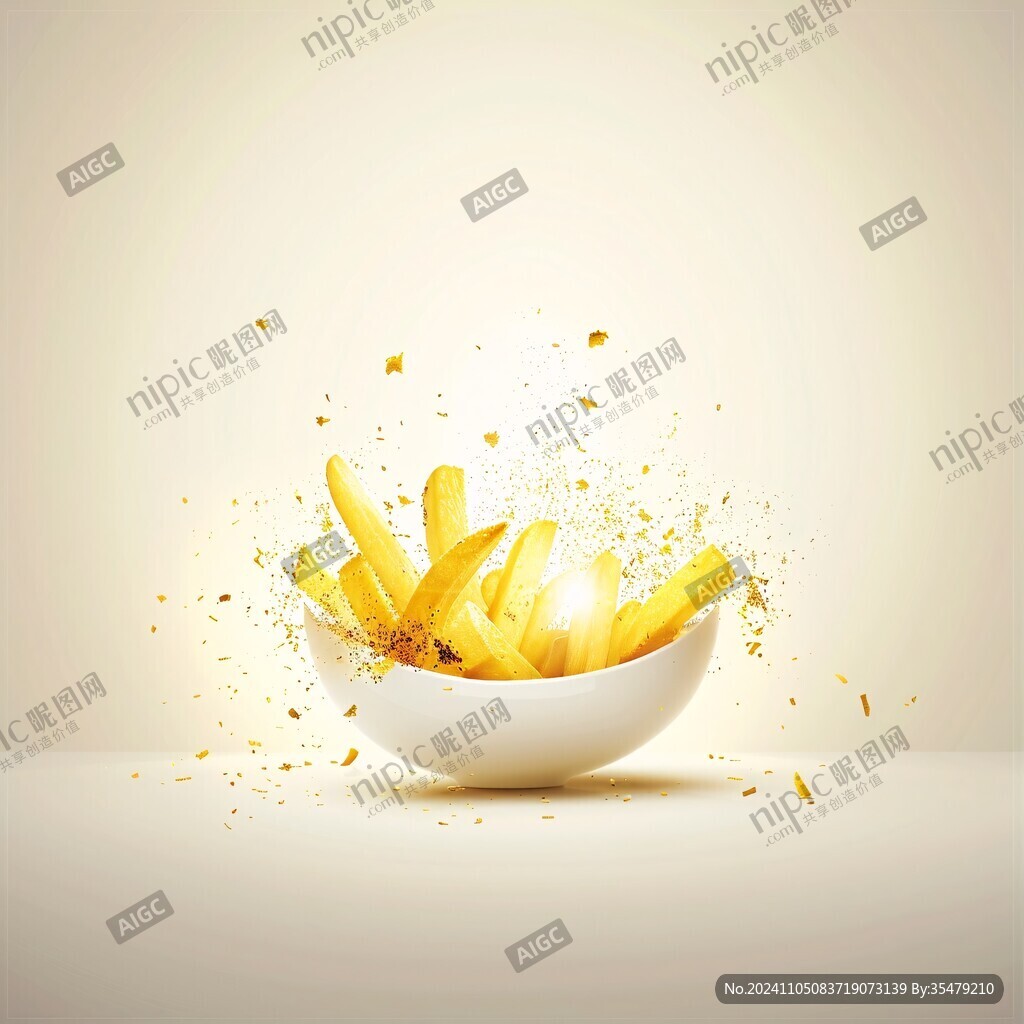 薯片广告素材