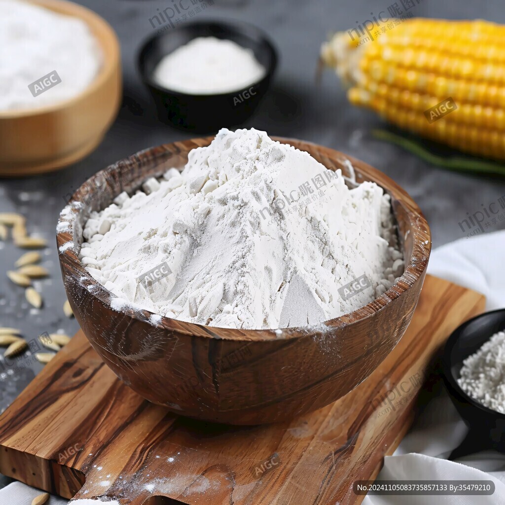小麦面粉散白面