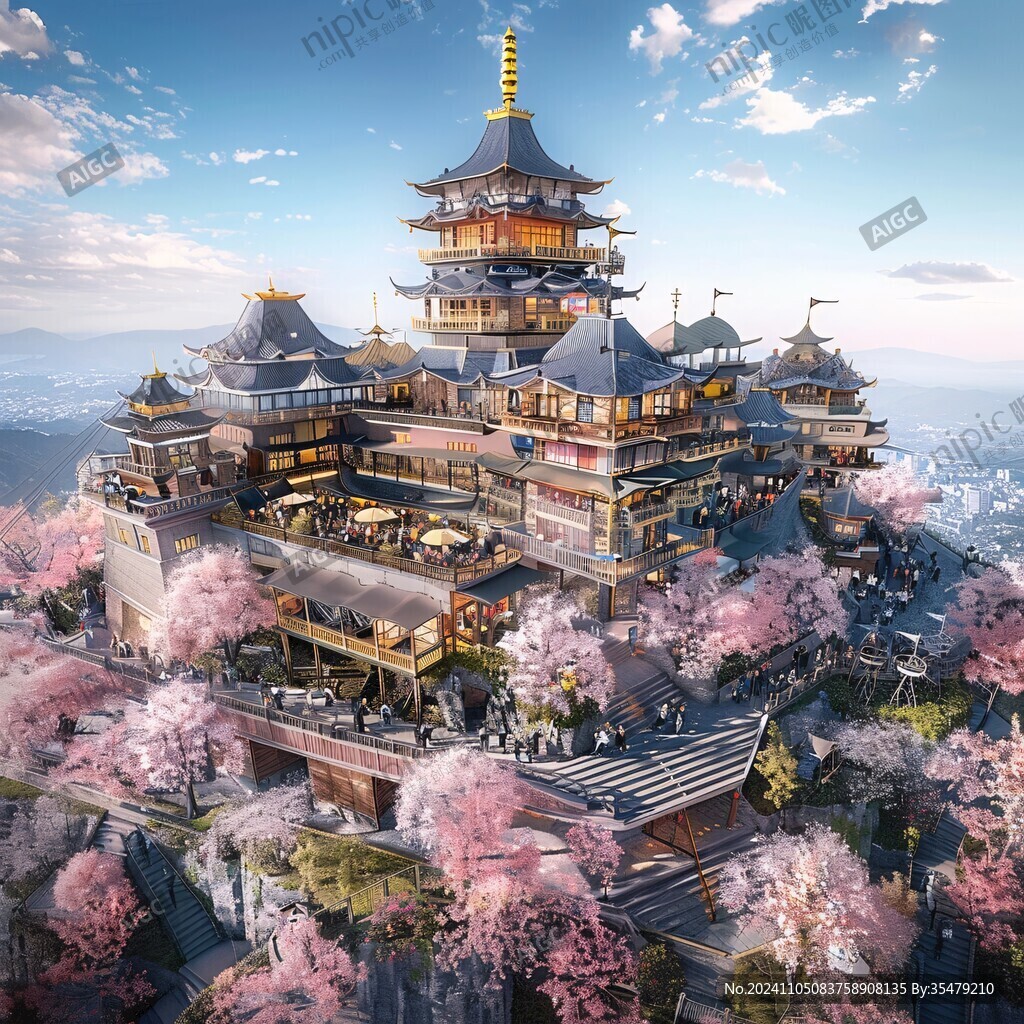古楼效果图