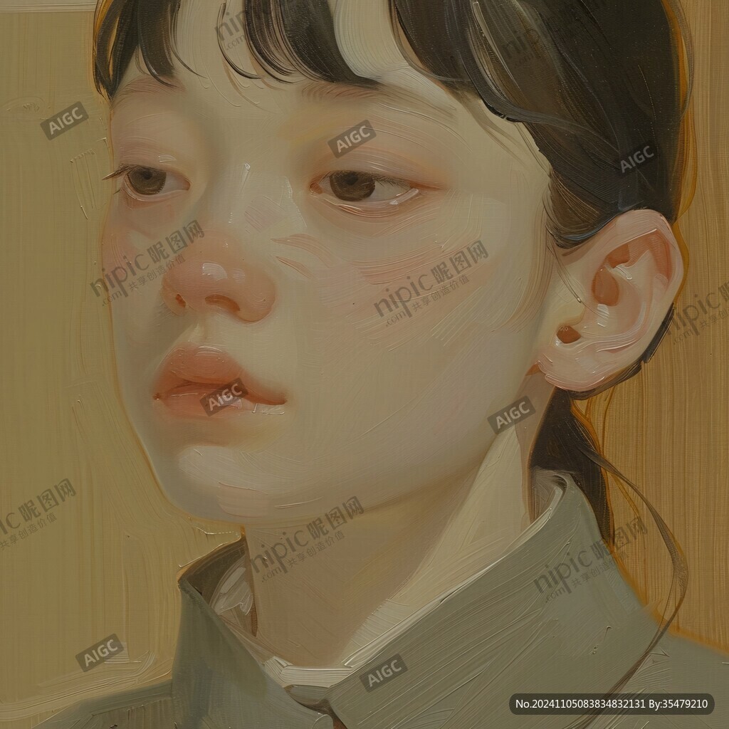 厚涂少女