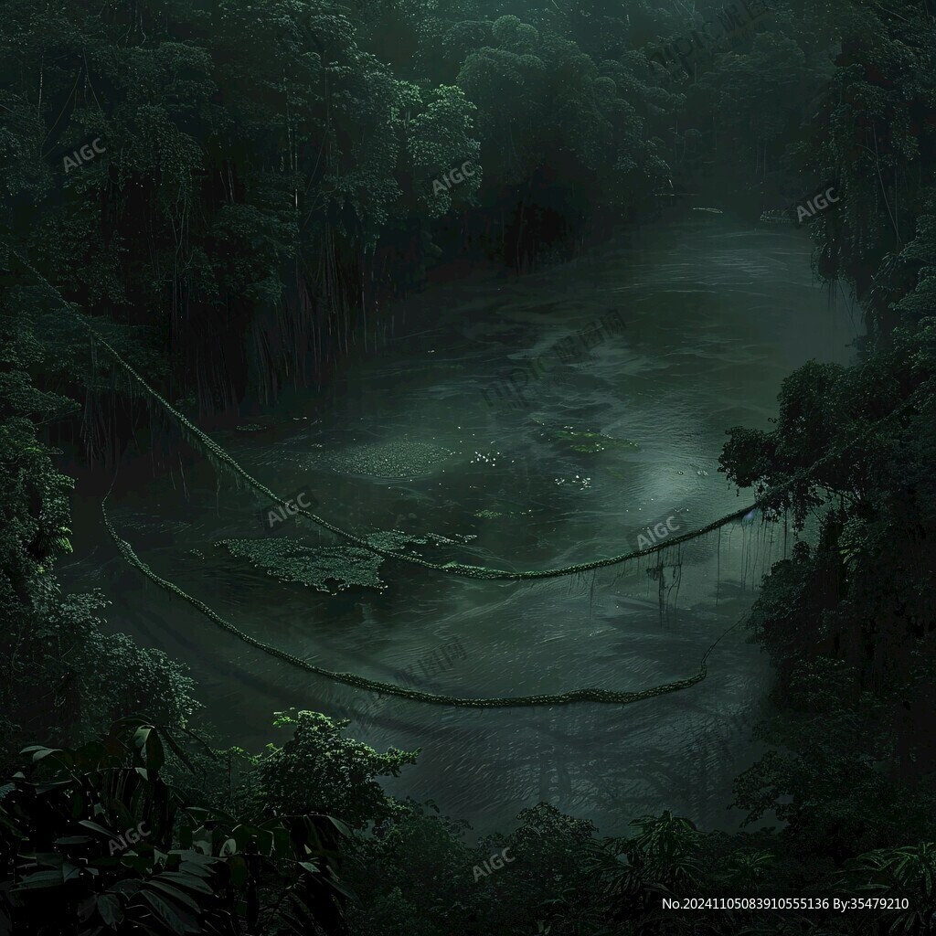 雨林灯光效果