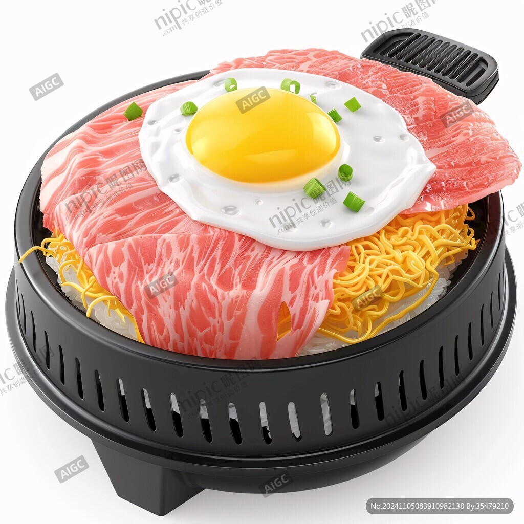 烤肉拌饭锅