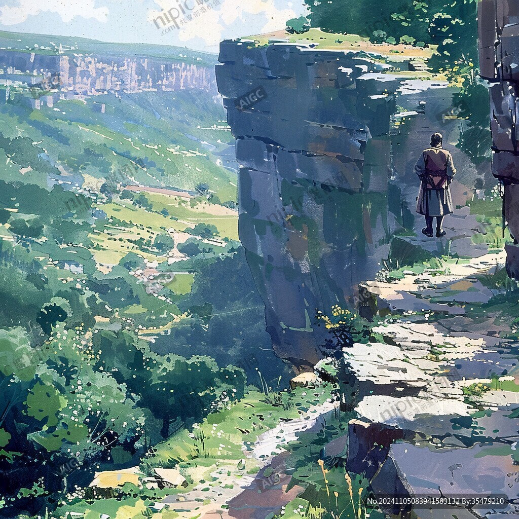 剑门关插画