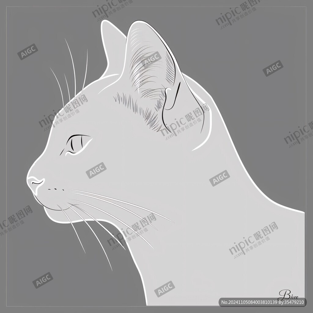 侧面猫设计