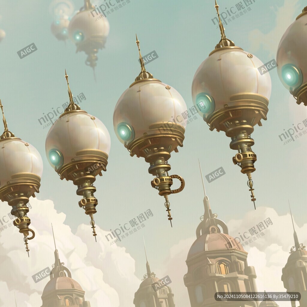 吊灯天空
