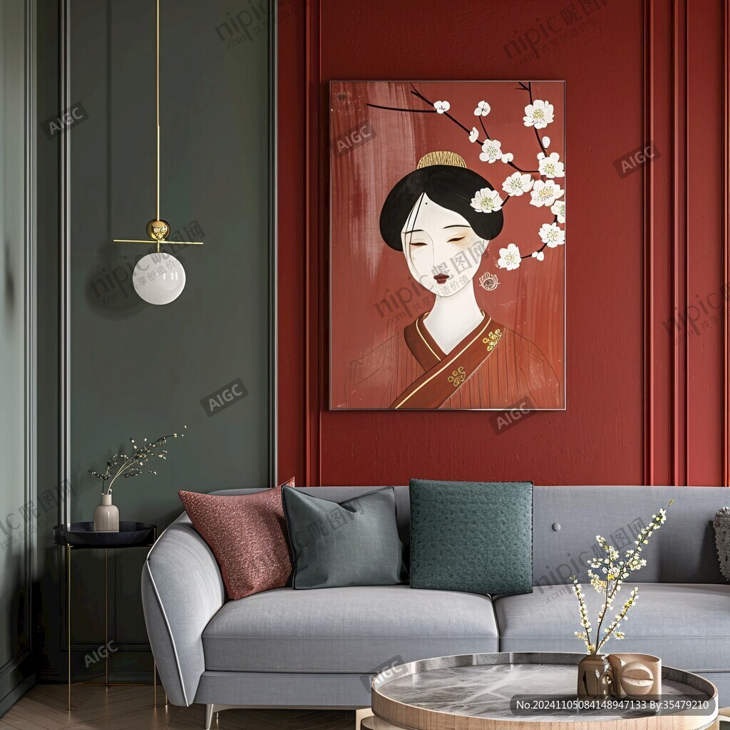 客厅装饰画人物装饰画