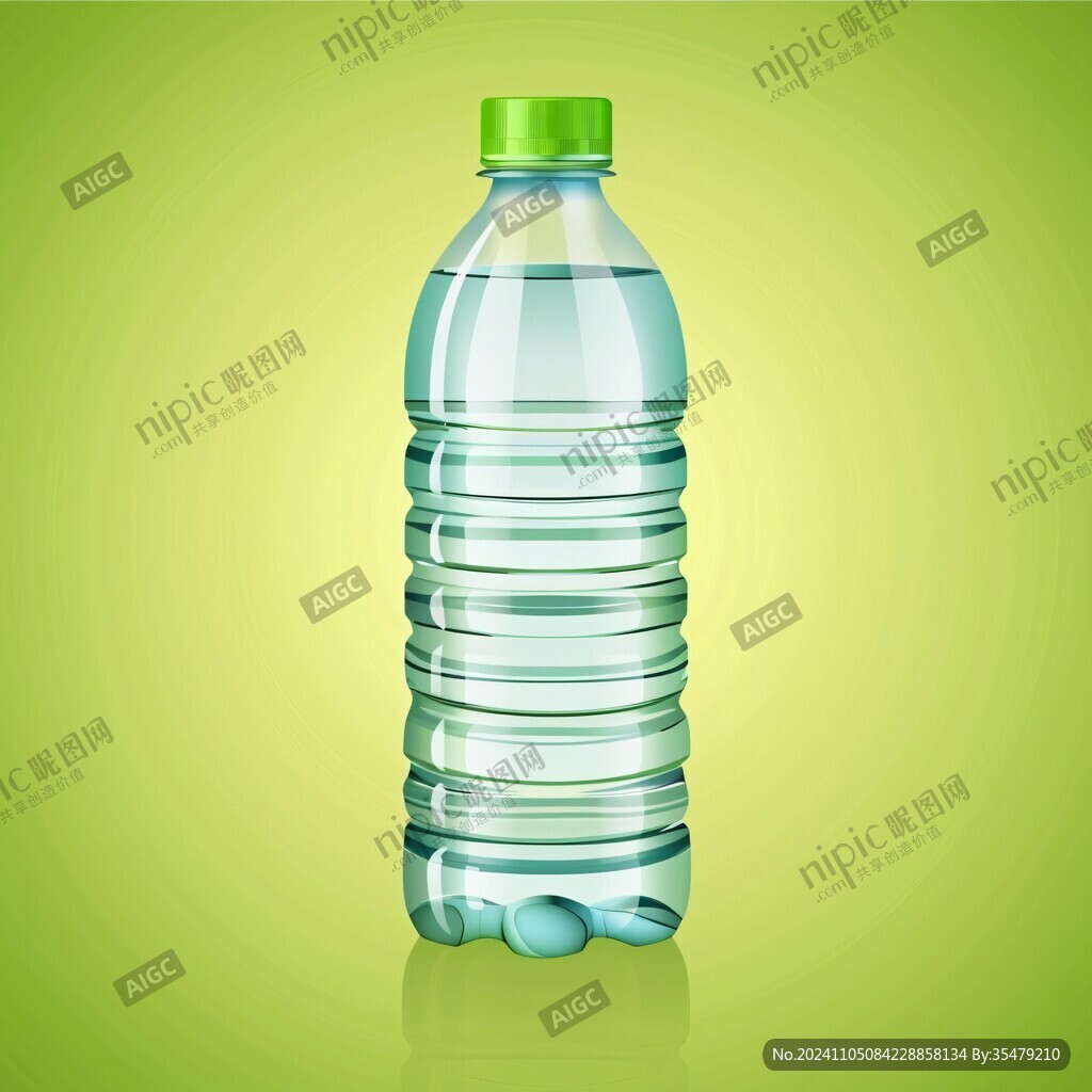 矿泉水瓶效果图