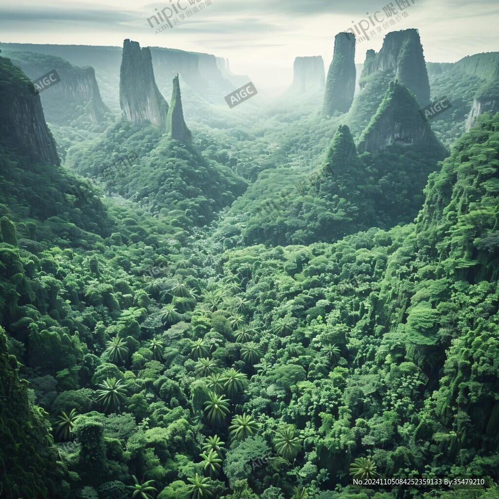 林状喀斯特景观