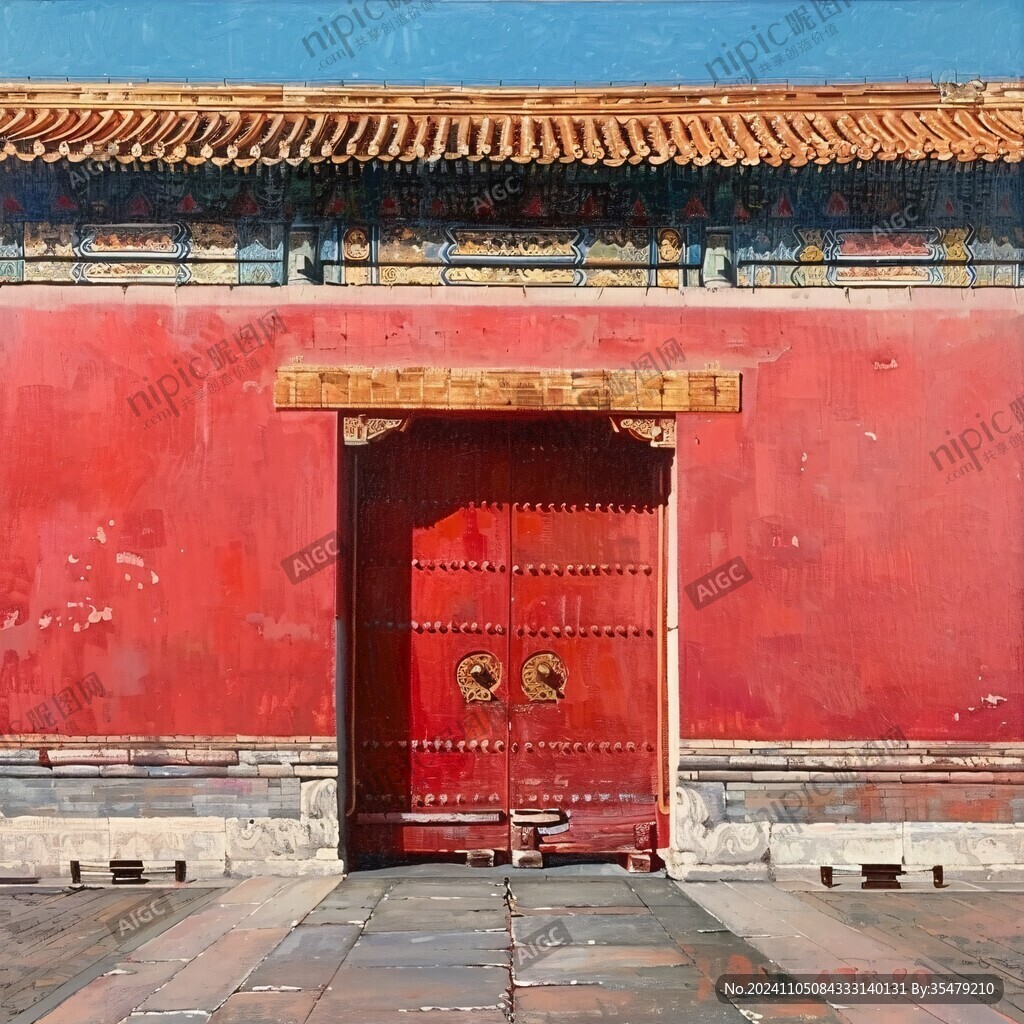 红色宫门